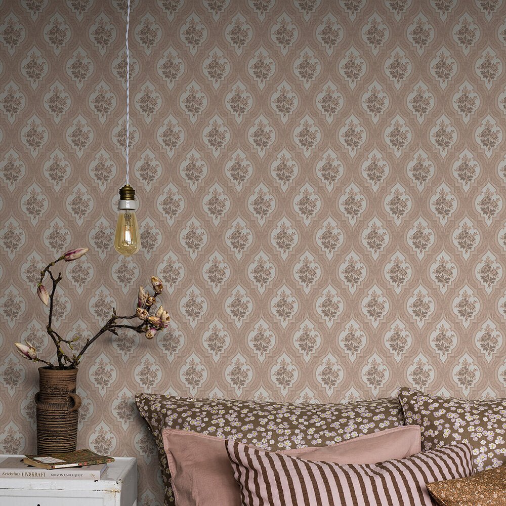 Eternal Flower Wallpaper - Blush - Boråstapeter - 4260 - Premier Wallcovering