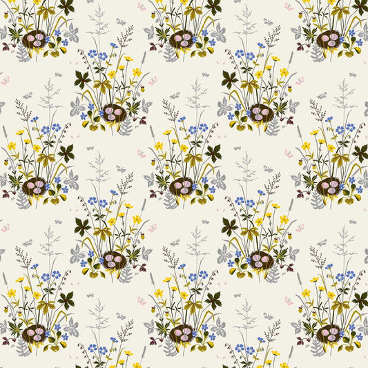 Fagelbo Wallpaper - Multi - coloured - Boråstapeter - 1961 - Premier Wallcovering
