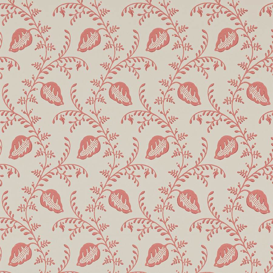 Felicity Wallpaper - Red - Colefax & Fowler - W7009 - 05