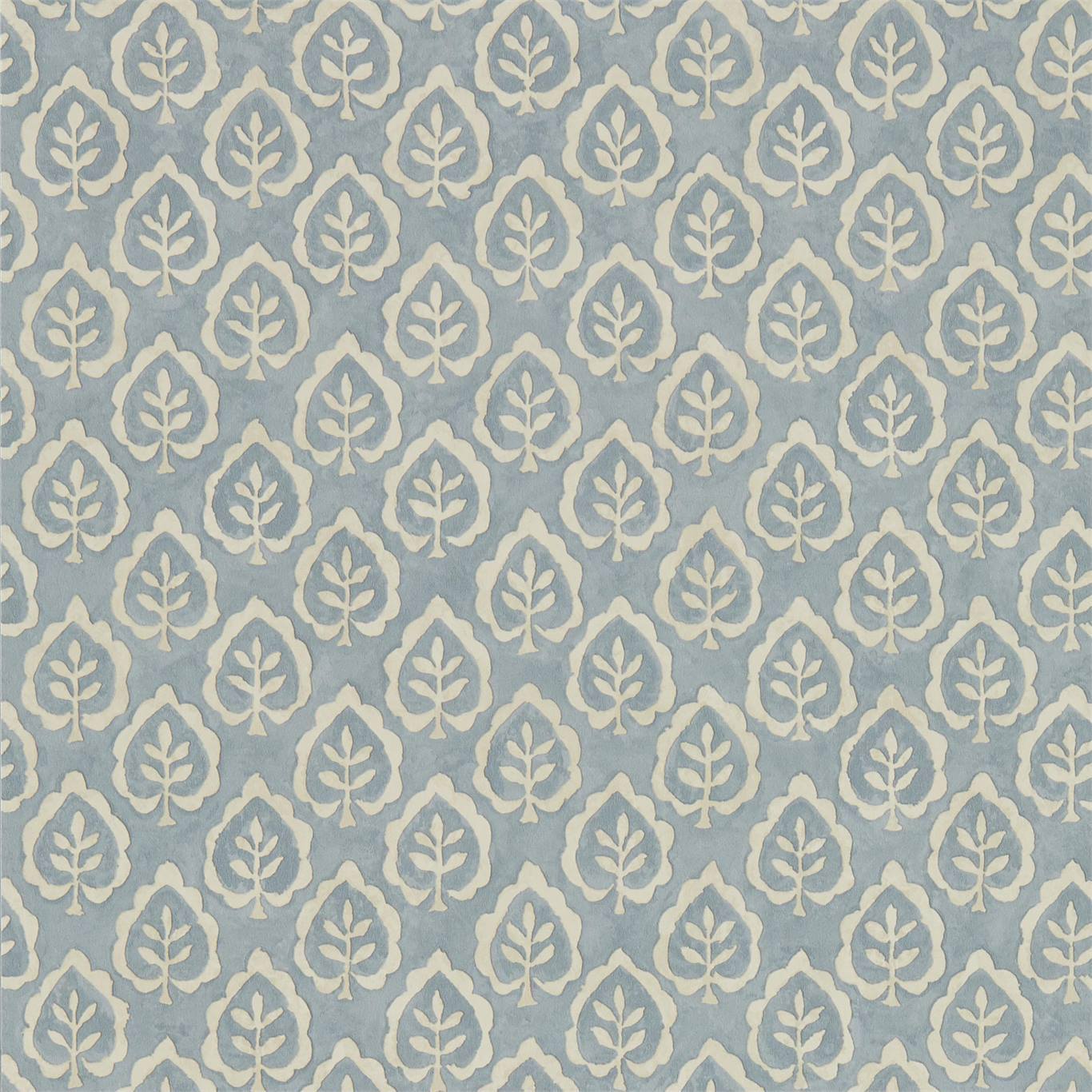 Fencott Wallpaper - Blue - Sanderson - DLMW216898