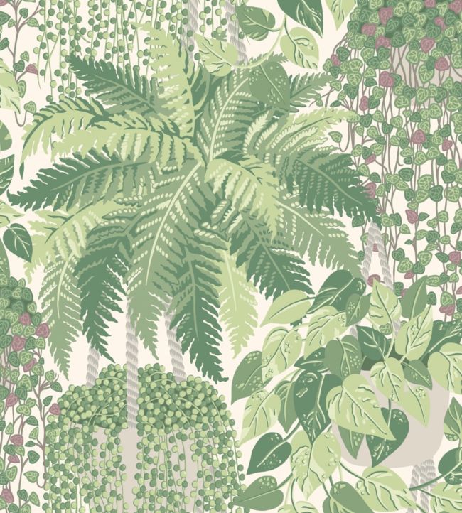 Fern Wallpaper - Leaf Green & Olive - 115/7021 - Cole & Son - Premier Wallcovering