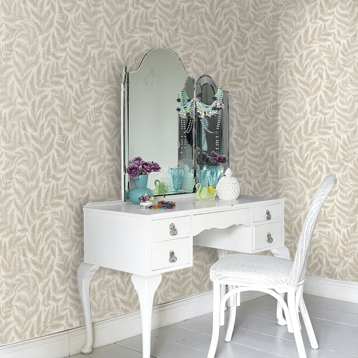 Ferns Wallpaper - Nude - Boråstapeter - 7789 - Premier Wallcovering