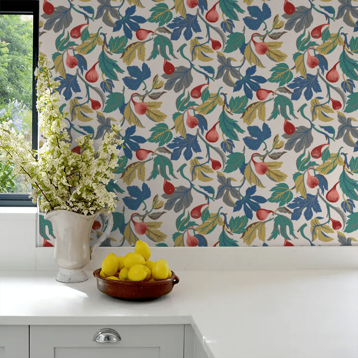 Figs Wallpaper - Multi - Boråstapeter - 2061 - Premier Wallcovering