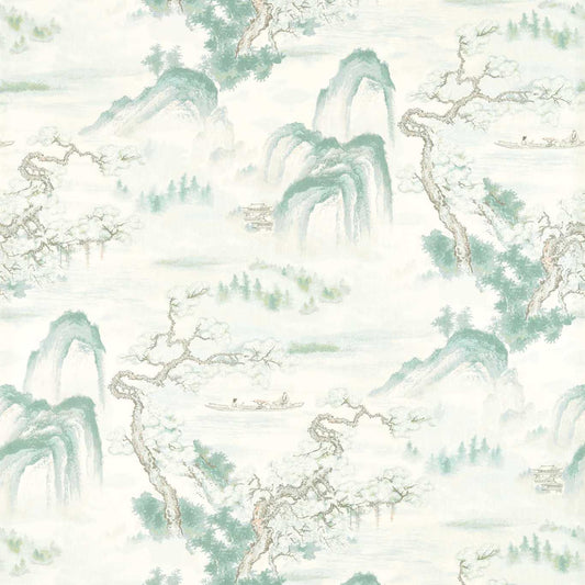 Floating Mountains Wallpaper - Mineral - ZHIW312983 - Zoffany