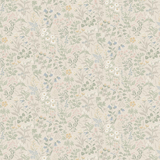 Flora Wallpaper - Neutral - Boråstapeter - 4179 - Premier Wallcovering