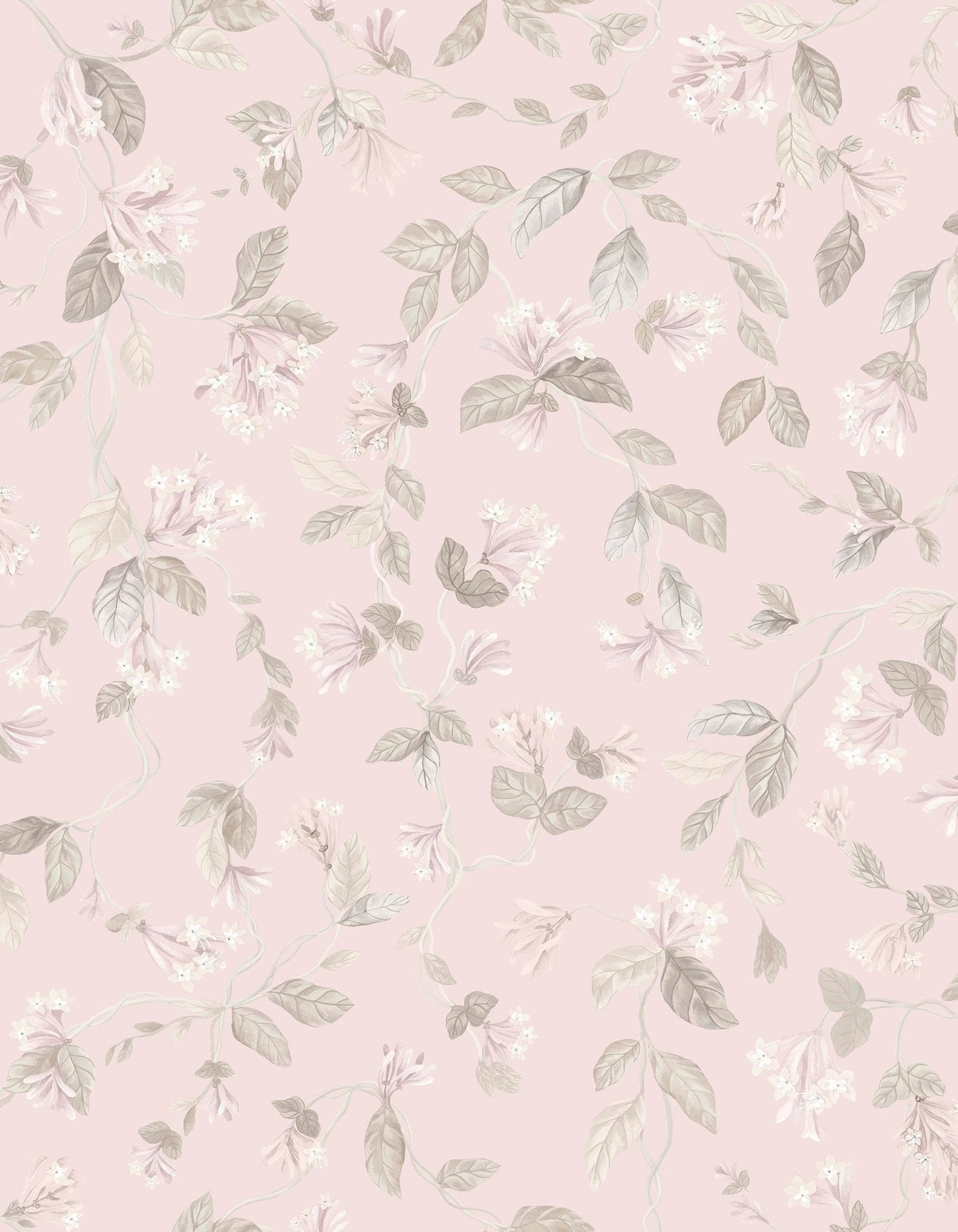 Flora Wallpaper - Stone on Rose Quartz - 124/3021 - Cole & Son - Premier Wallcovering