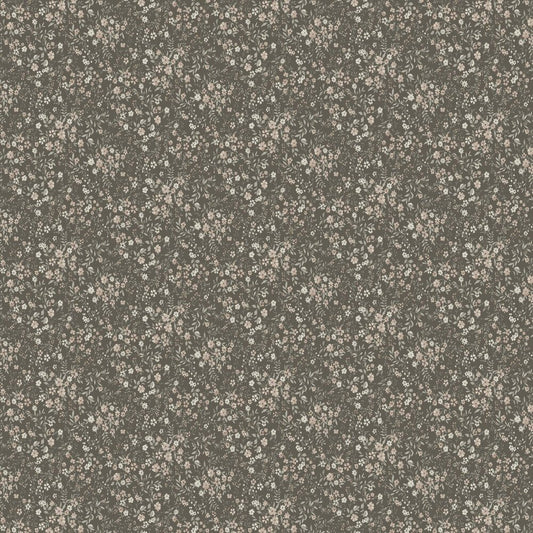 Florence Wallpaper - Charcoal - Boråstapeter - 6930 - Premier Wallcovering