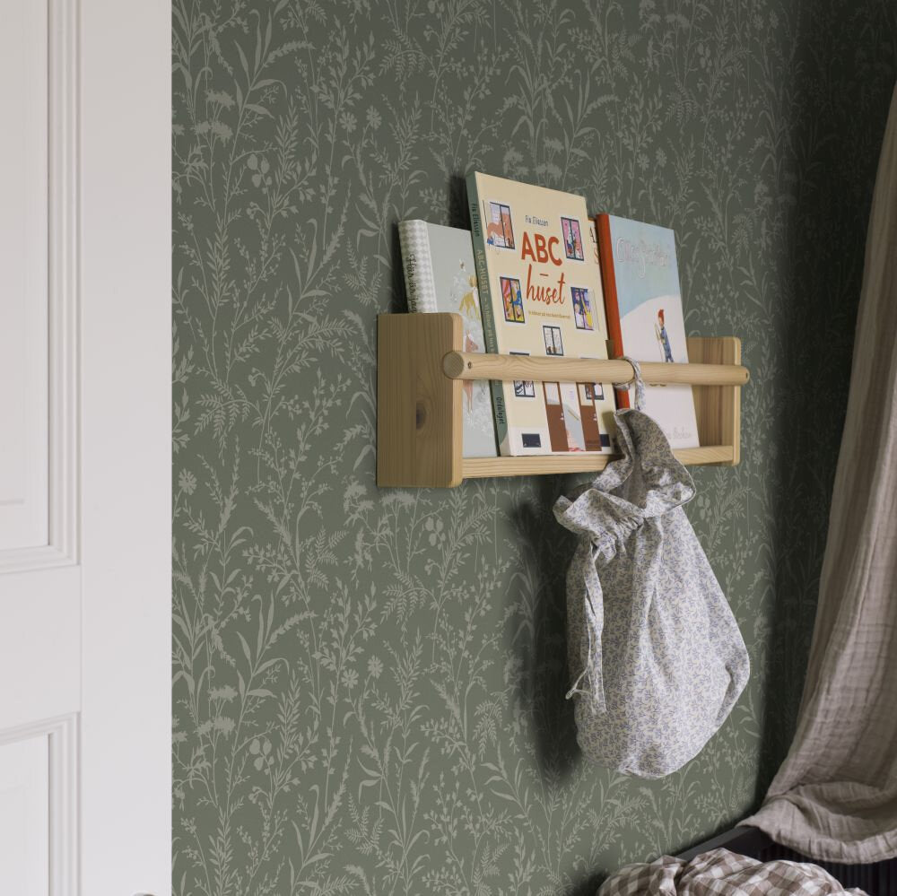 Florian Wallpaper - Green - Boråstapeter - 38736 - Premier Wallcovering