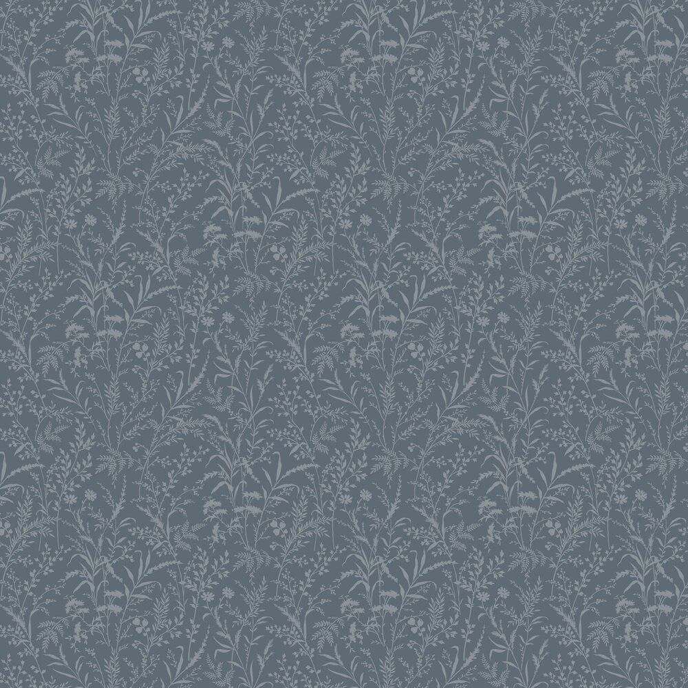 Florian Wallpaper - Blue - Boråstapeter - 38739 - Premier Wallcovering