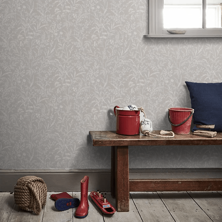 Florian Wallpaper - Grey - Boråstapeter - 38738 - Premier Wallcovering