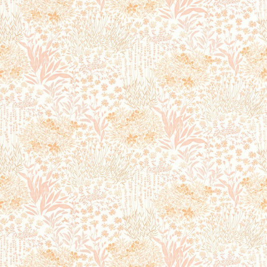 Flowered Grove Once Upon A Time Wallpaper - Rose Nude - Casadeco - 88304419 - Premier Wallcovering