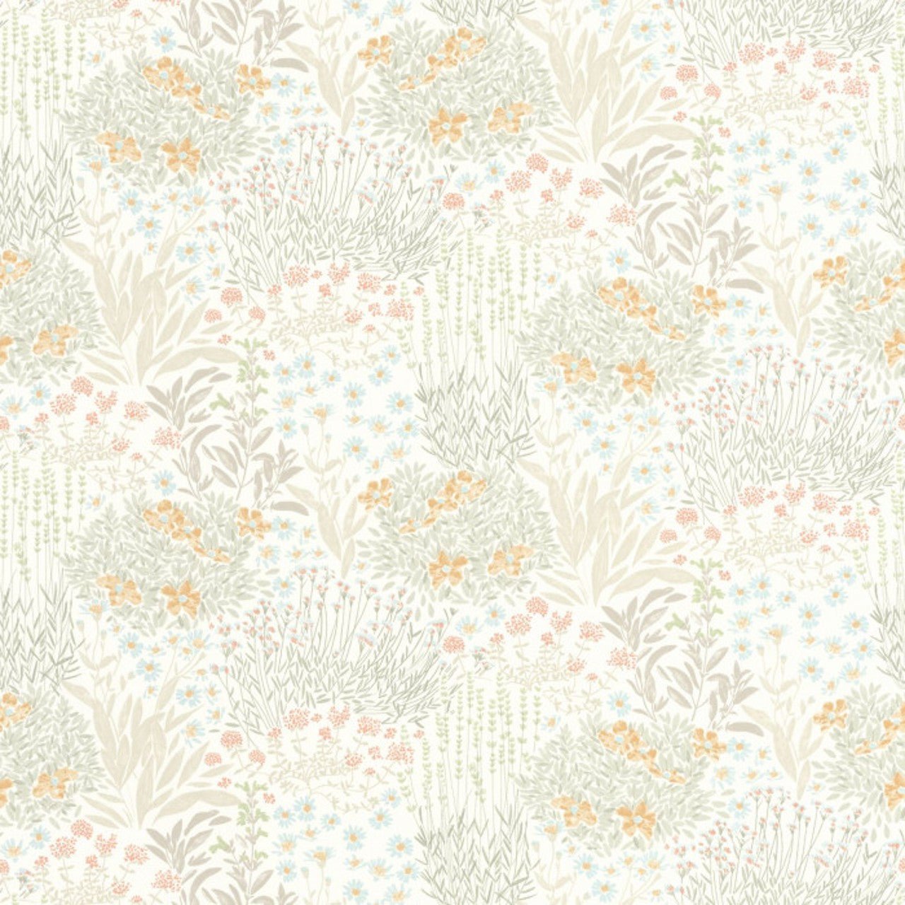 Flowered Grove Once Upon A Time Wallpaper - Vert Amande - Casadeco - 88307403 - Premier Wallcovering