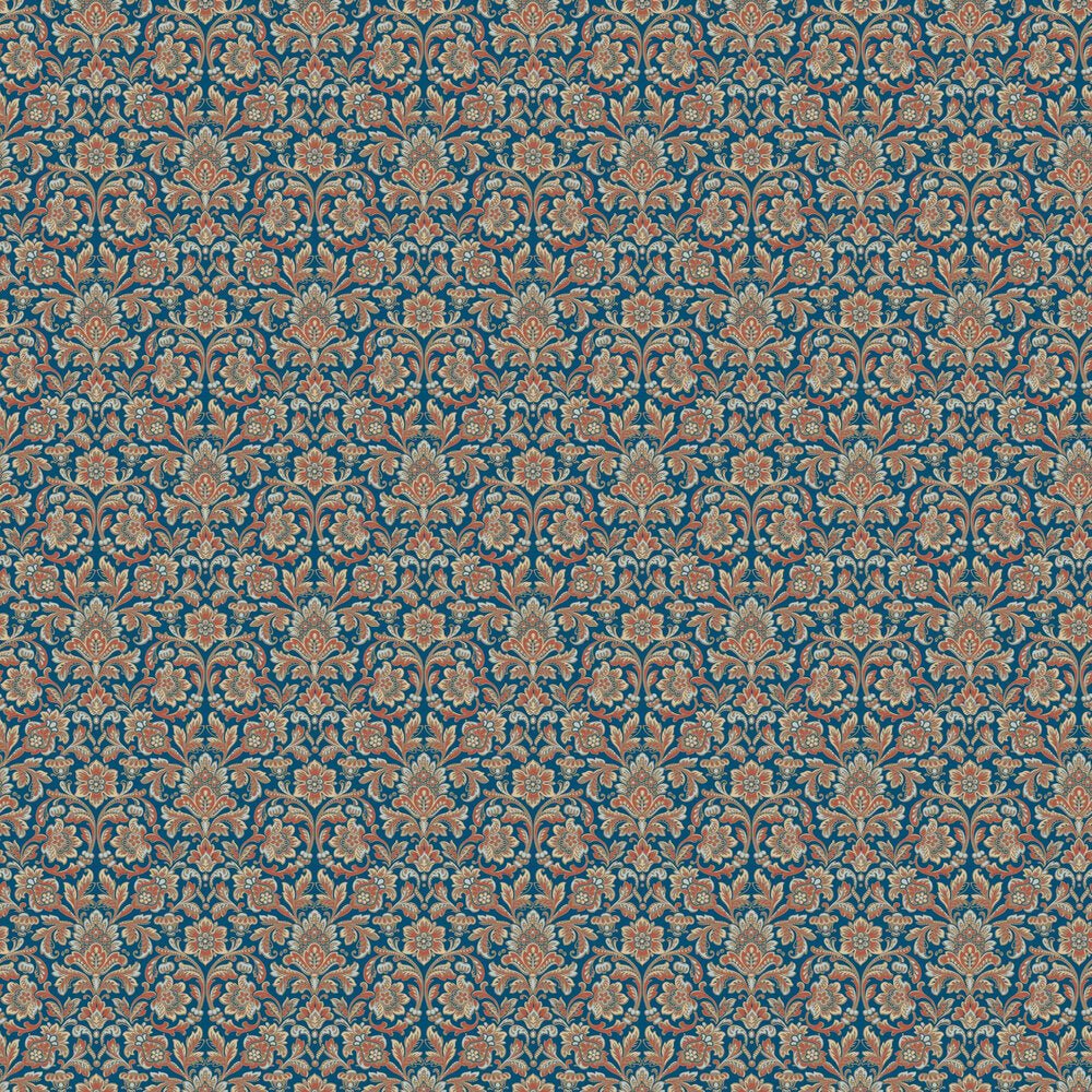 Foglavik Wallpaper - Navy / Red - Boråstapeter - 4521 - Premier Wallcovering