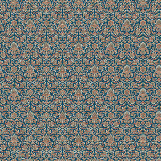 Foglavik Wallpaper - Navy / Red - Boråstapeter - 4521 - Premier Wallcovering