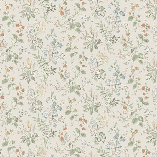 Folklore Wallpaper - Pearl Grey - Boråstapeter - 3261 - Premier Wallcovering