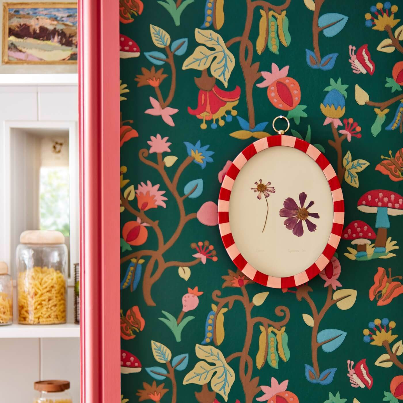 Forest Of Dean Wallpaper - Midnight/multi - DABW217219 - Sanderson