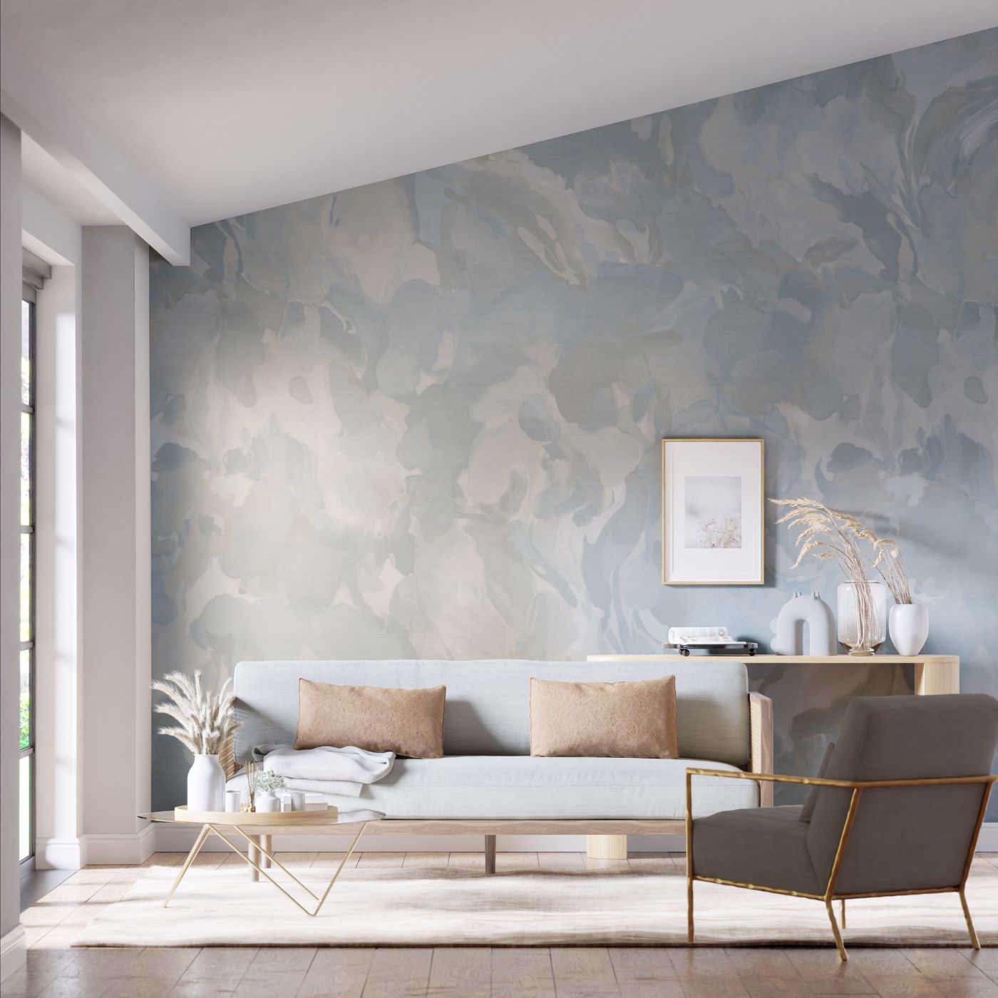 Foresta Wallpaper - Ethereal/Parchment - HC4W113000 - Harlequin - Premier Wallcovering