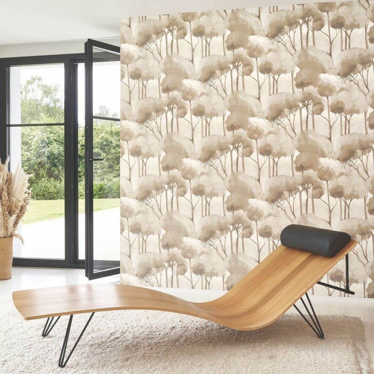 Foret Des Landes Sentier Des Dunes Wallpaper - Lin - Casadeco - 200921024 - Premier Wallcovering
