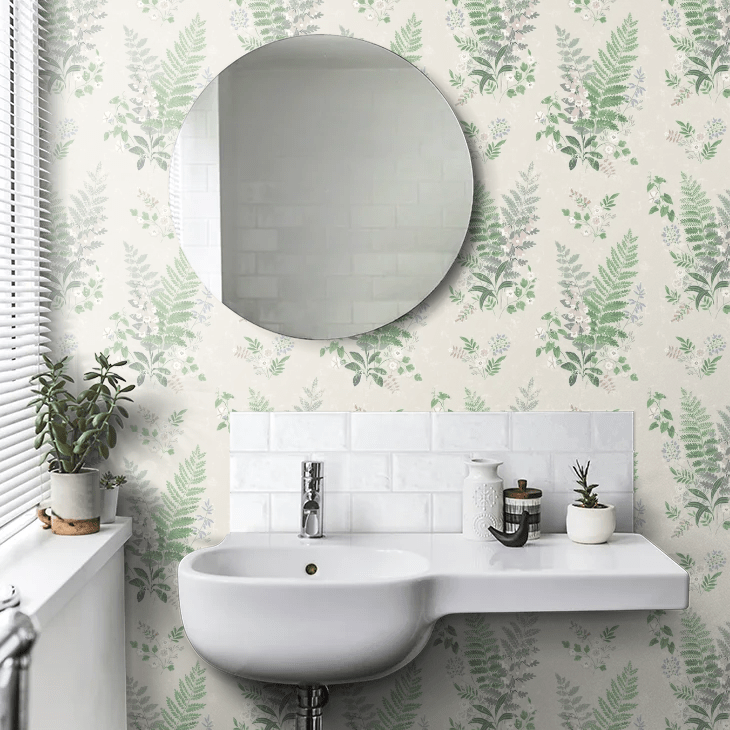 Foxglove Wallpaper - Pink - Boråstapeter - 7222 - Premier Wallcovering