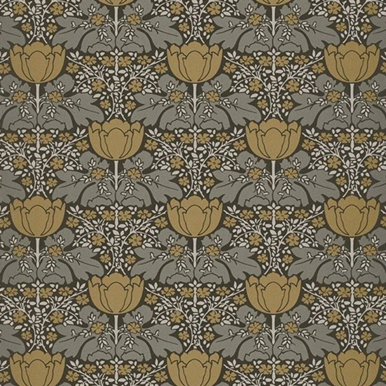 Foxtrot Belle Epoque Wallpaper - Marron - Casadeco - 82232439 - Premier Wallcovering