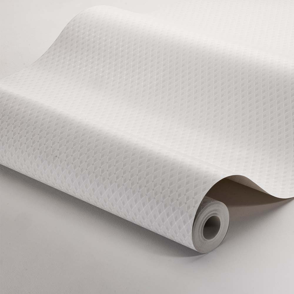 Fredrika Wallpaper - Silver - white - Boråstapeter - 3286 - Premier Wallcovering