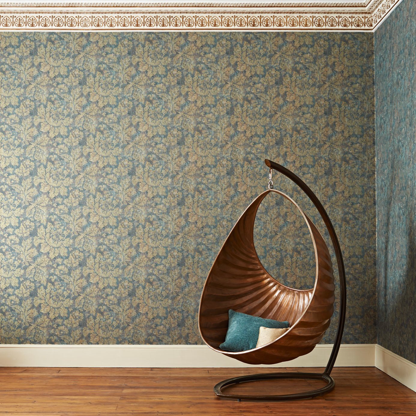 Fresco Secco Wallpaper - Bronze - ZCON312031 - Zoffany