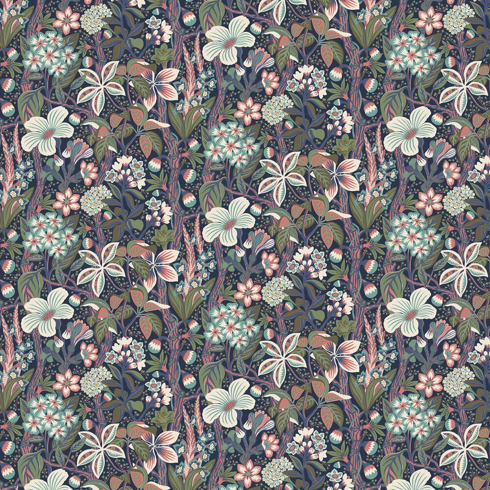 Friviva Wallpaper - Multi - Boråstapeter - 2082 - Premier Wallcovering