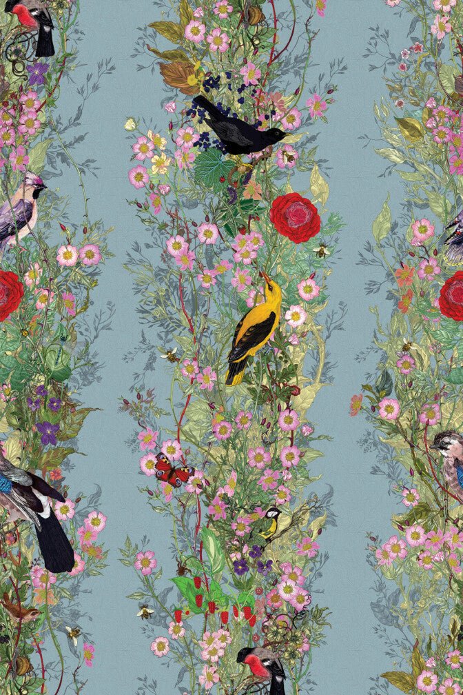 Fruit Looters Wallpaper - Skye - Timorous Beasties - BTN/TFL/TXMT/04 - Premier Wallcovering