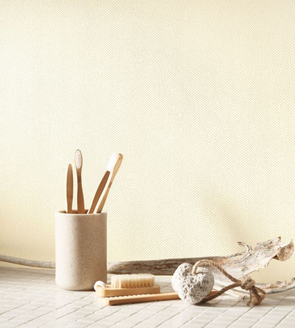 Galuchat Leathers Wallpaper - Dune - Casadeco - 87161013 - Premier Wallcovering