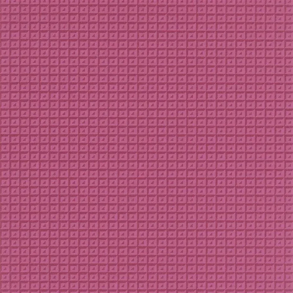 Gautrait Wallpaper - Fuchsia - P597/09 - Designers Guild