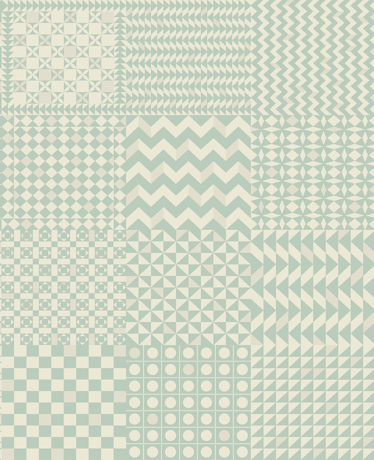 Geometrico Wallpaper - Pastel - 123/7034 - Cole & Son - Premier Wallcovering