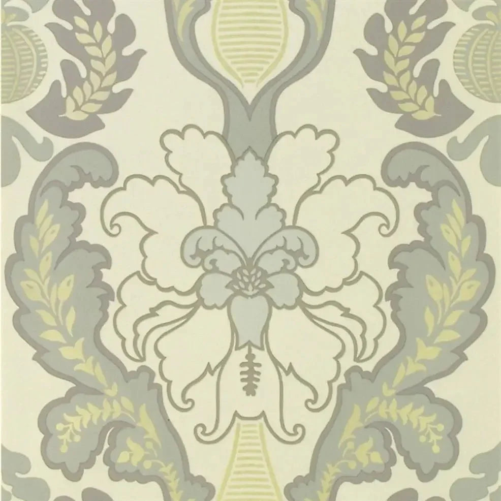 Giacosa Wallpaper - Graphite - P501/07 - Designers Guild