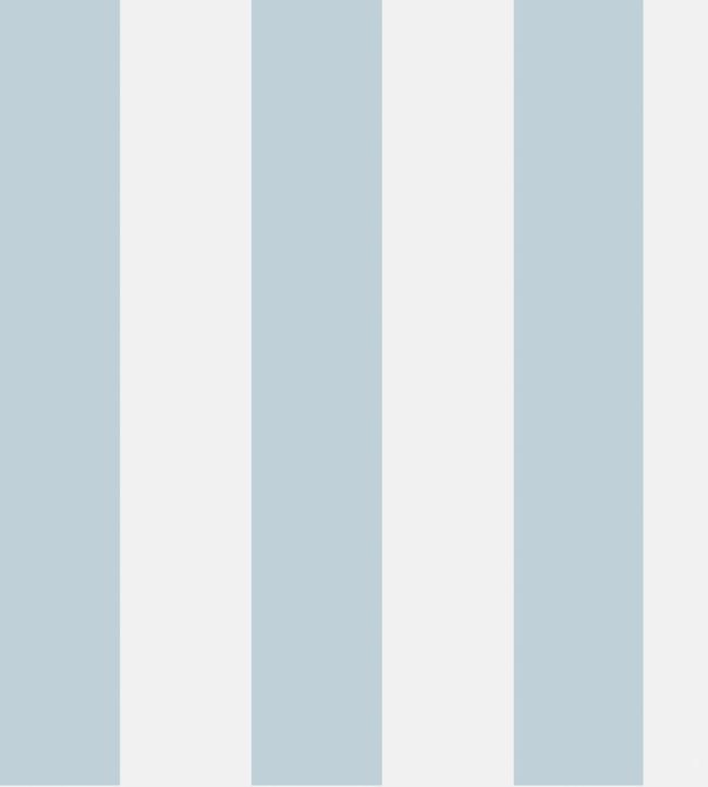 Glastonbury Stripe Wallpaper - Pale Cerulean - 96/4022 - Cole & Son - Premier Wallcovering