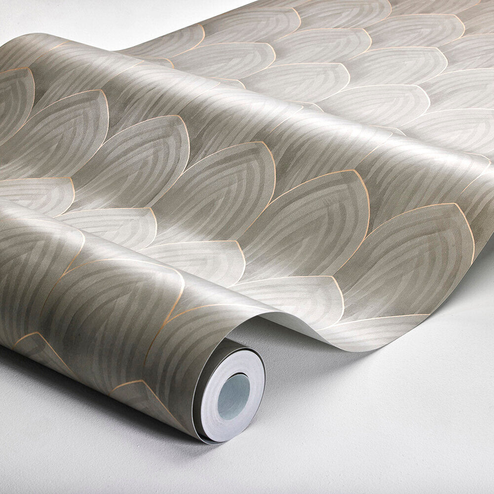 Golden Arches Wallpaper - Grey - Boråstapeter - 4275 - Premier Wallcovering