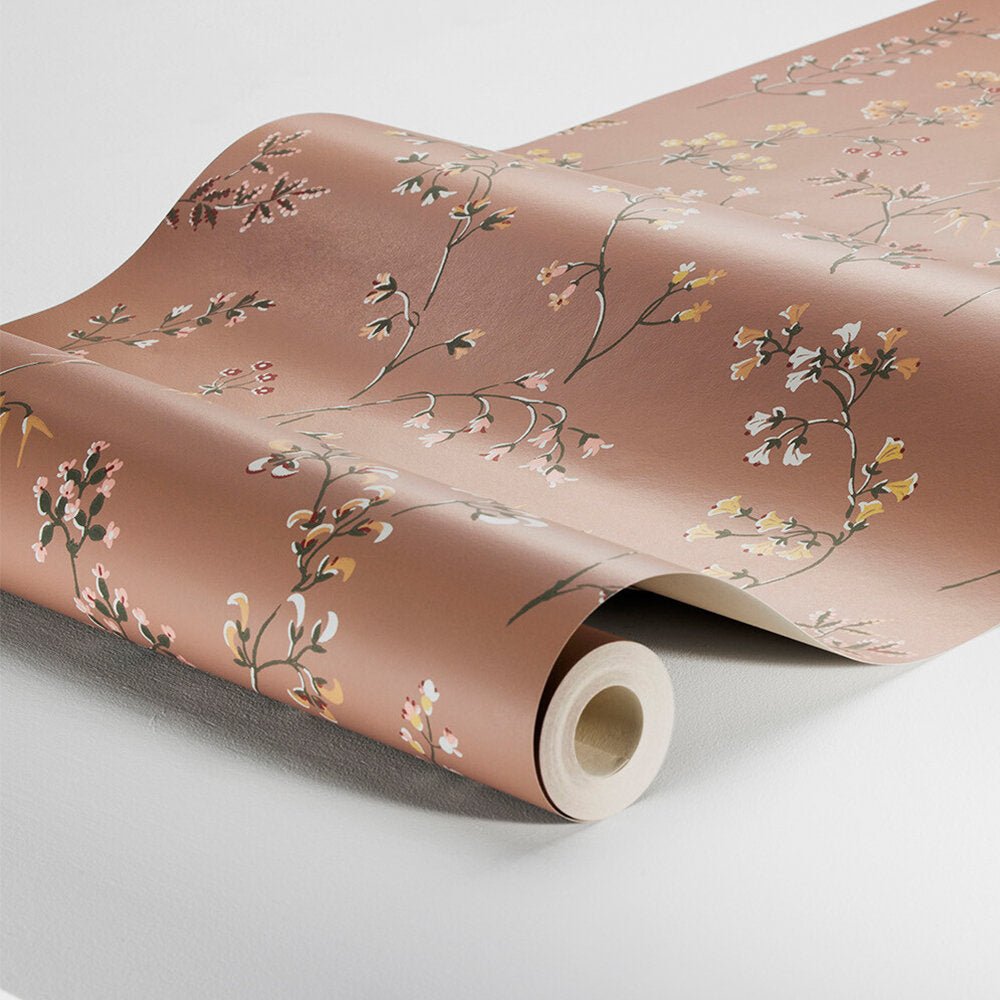 Graang Wallpaper - Rusty Red - Boråstapeter - 2003 - Premier Wallcovering