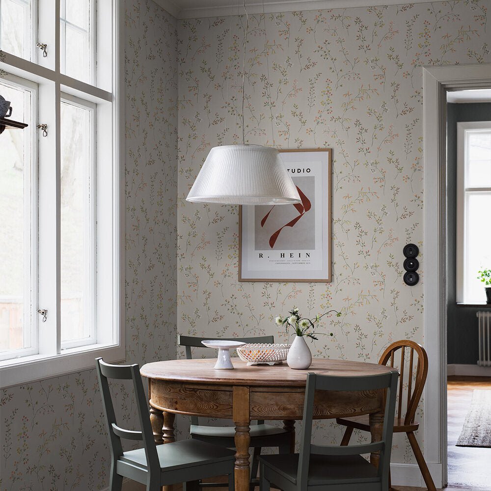 Graang Wallpaper - Warm White - Boråstapeter - 2001 - Premier Wallcovering