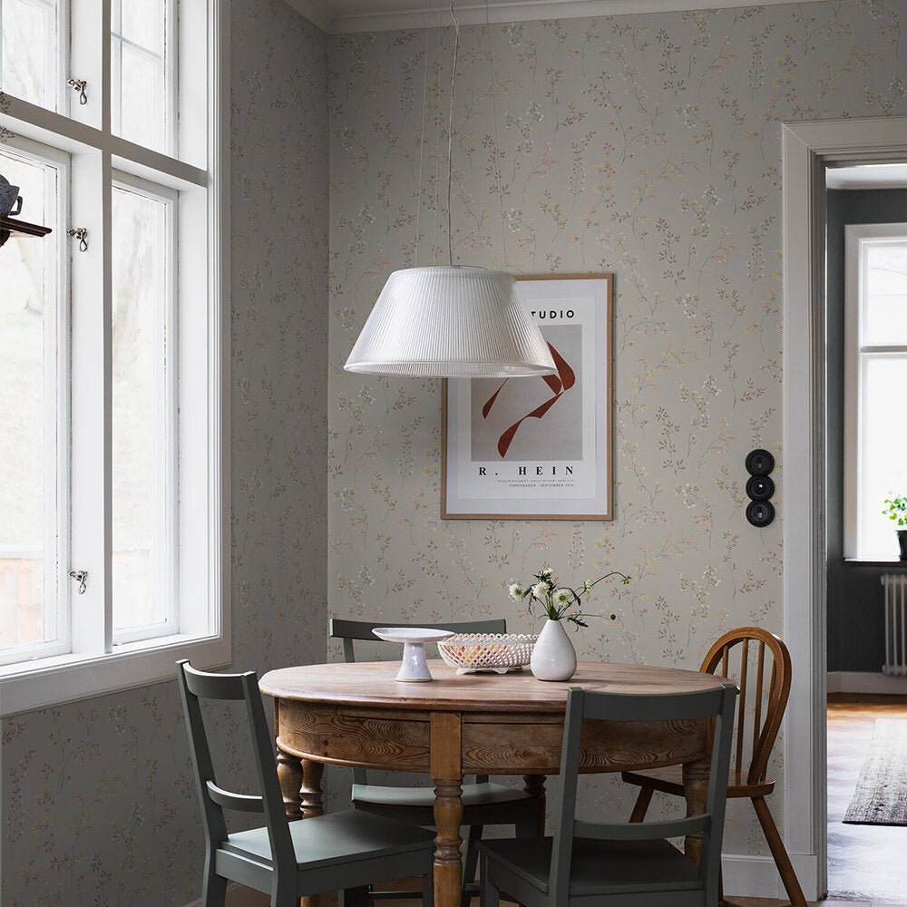Graang Wallpaper - Light Grey - Boråstapeter - 2002 - Premier Wallcovering