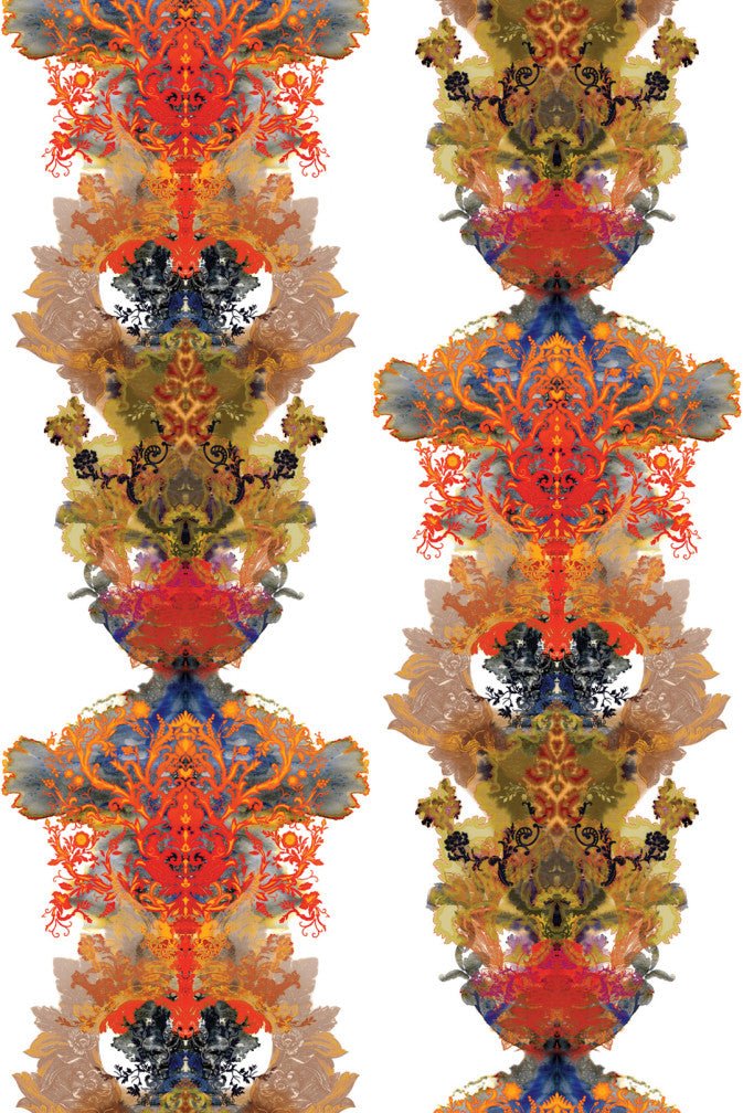 Grand Blotch Damask Fabric - Original - Timorous Beasties - DIGI/GBD/1297/ORG/01 - Premier Wallcovering