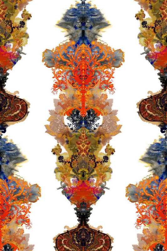 Grand Blotch Damask Wallpaper - Original - Timorous Beasties - BDC/GBD/PRL/01 - Premier Wallcovering