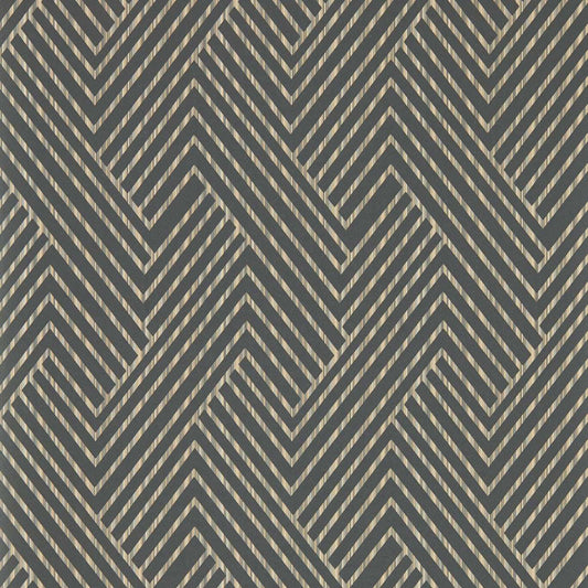 Grassetto Wallpaper - Charcoal - Clarke & Clarke - W0181/01 - Premier Wallcovering