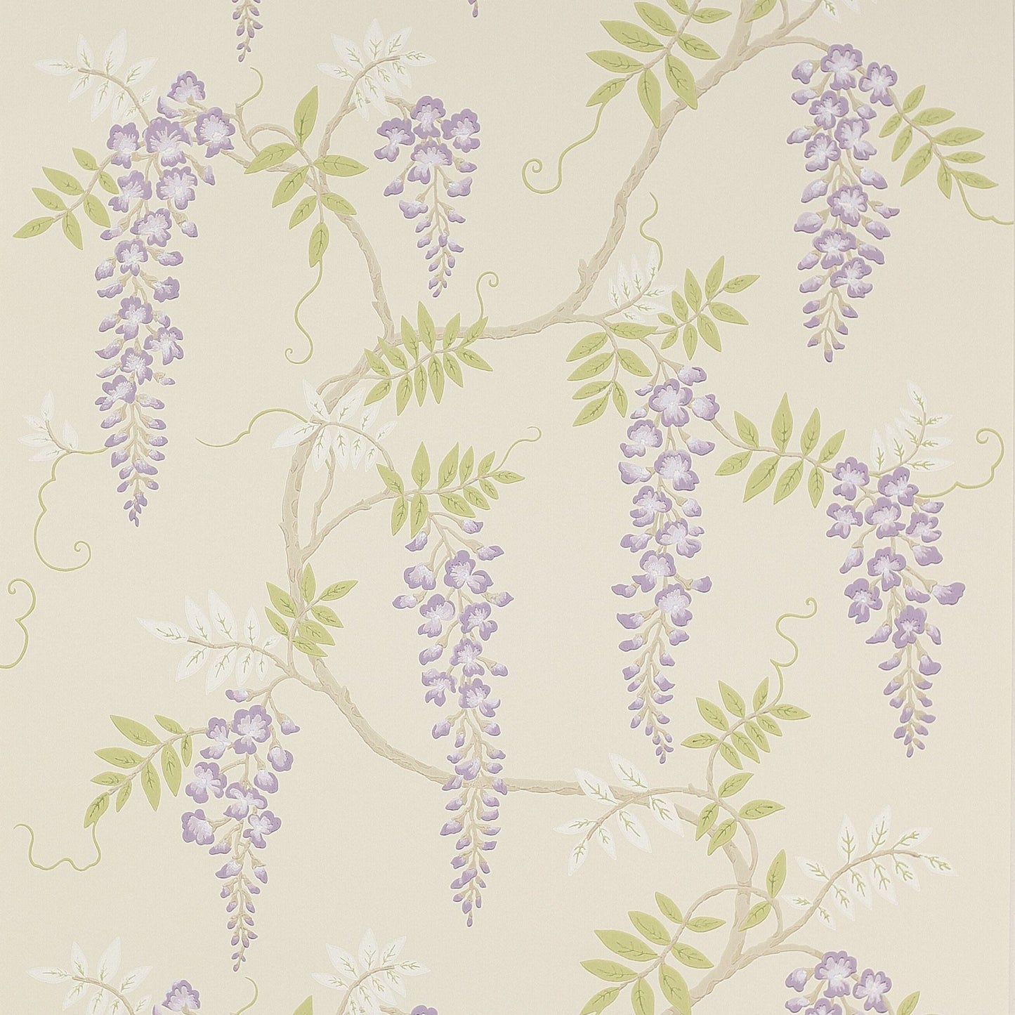 Grayshott Wallpaper - Lilac/Green - Colefax & Fowler - W7005 - 06