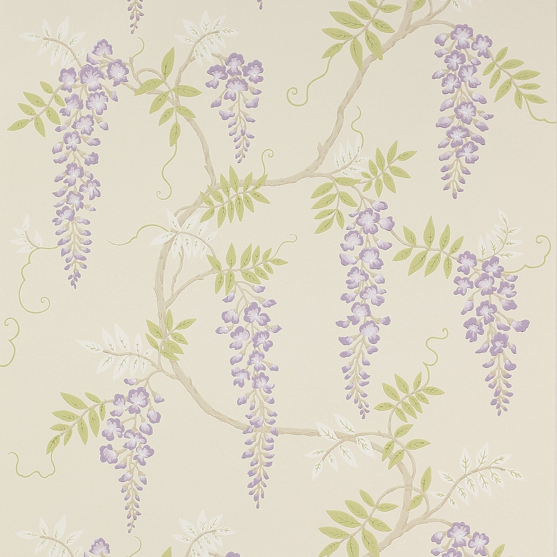 Grayshott Wallpaper - Lilac/Green - Colefax & Fowler - W7005 - 06