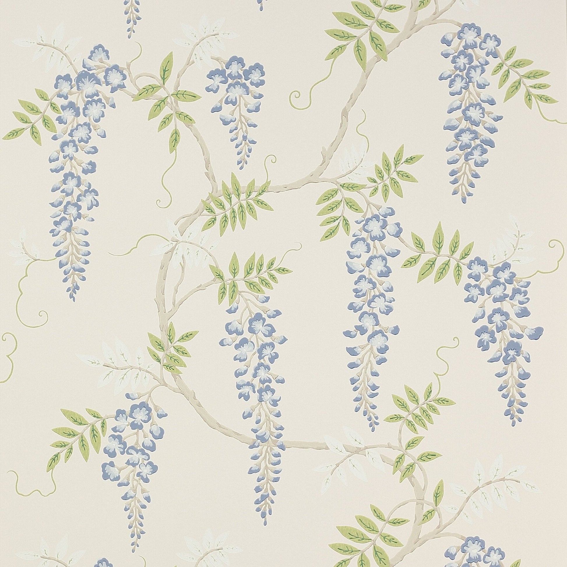 Grayshott Wallpaper - Blue/Green - Colefax & Fowler - W7005 - 05