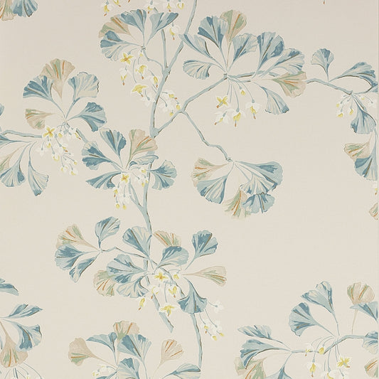 Greenacre Wallpaper - Old Blue - Colefax & Fowler - W7004 - 02