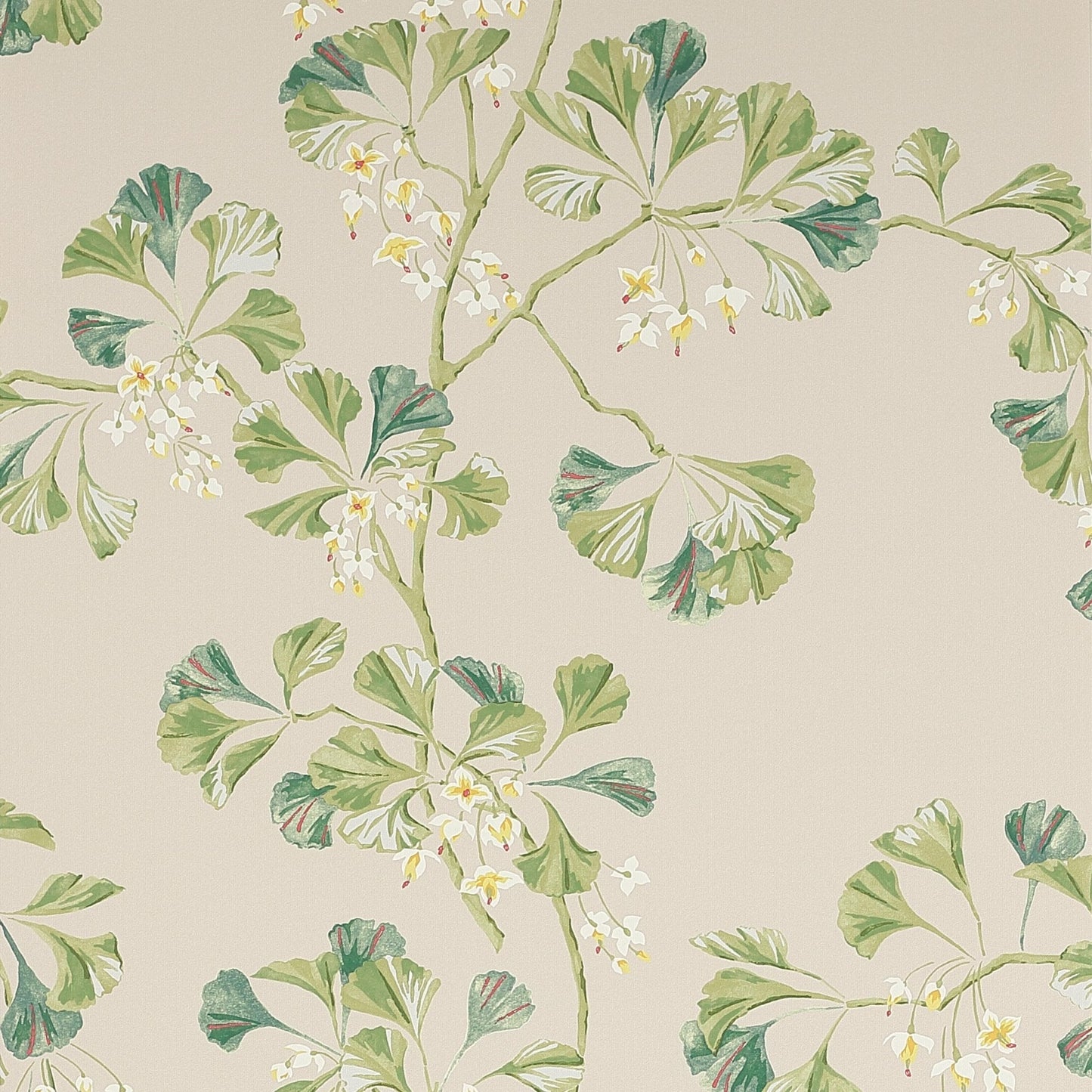 Greenacre Wallpaper - Forest Green - Colefax & Fowler - W7004 - 01