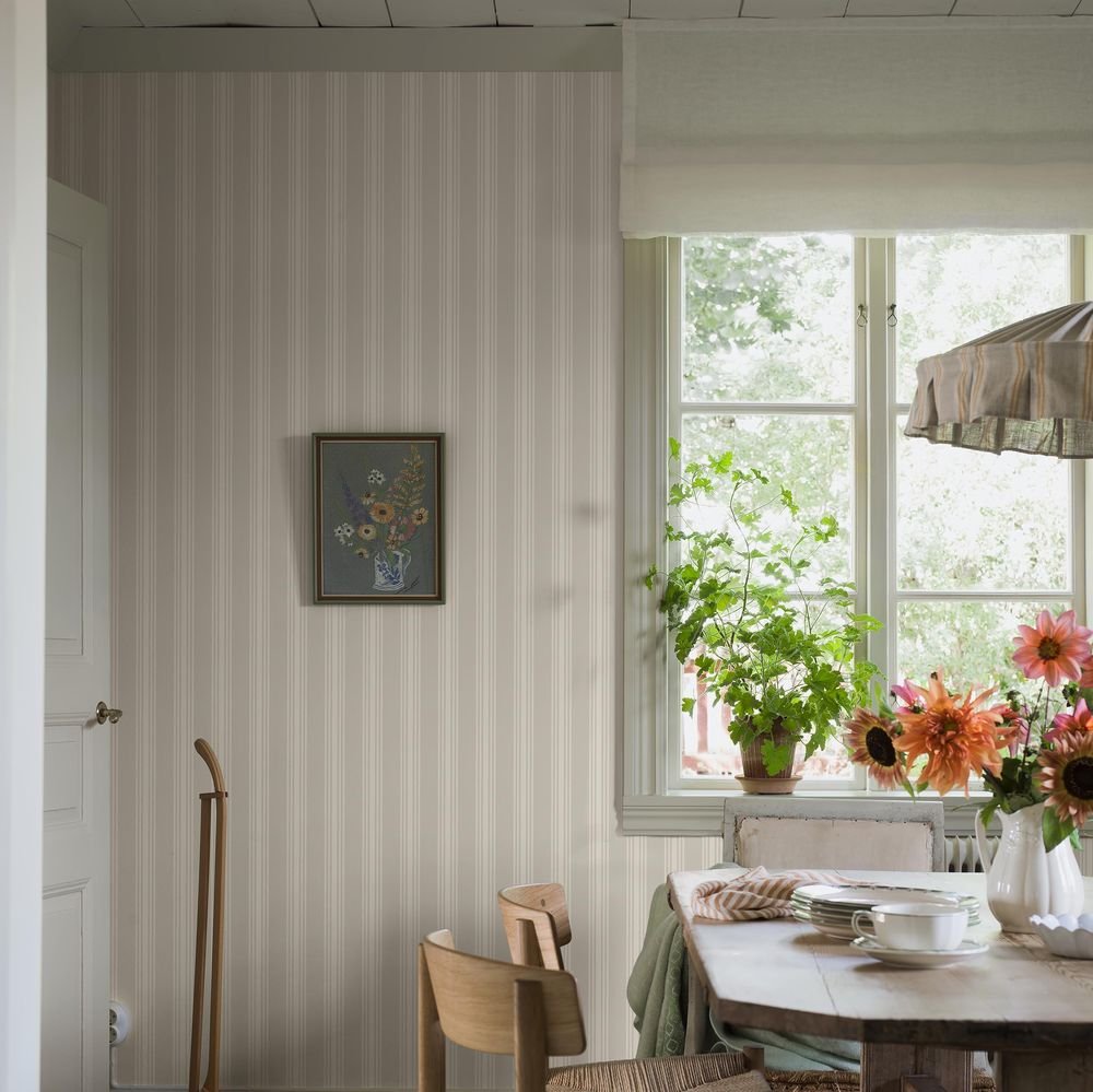 Gunnebo Wallpaper - Taupe - Boråstapeter - 6961 - Premier Wallcovering