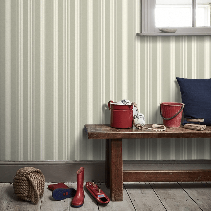 Gunnebo Wallpaper - Sage - Boråstapeter - 6959 - Premier Wallcovering