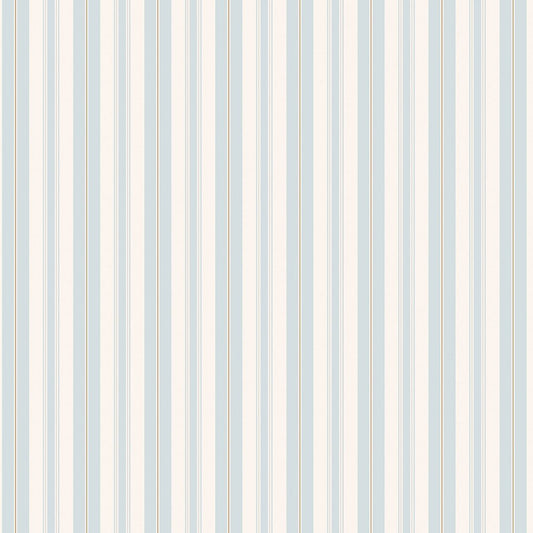Gustaf Wallpaper - Light Blue/ Gold - Boråstapeter - 3276 - Premier Wallcovering