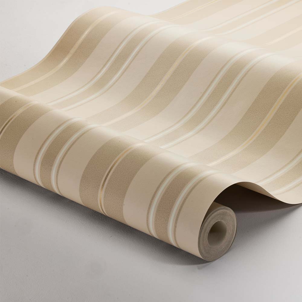 Gustaf Wallpaper - Brown/ Gold - Boråstapeter - 3279 - Premier Wallcovering