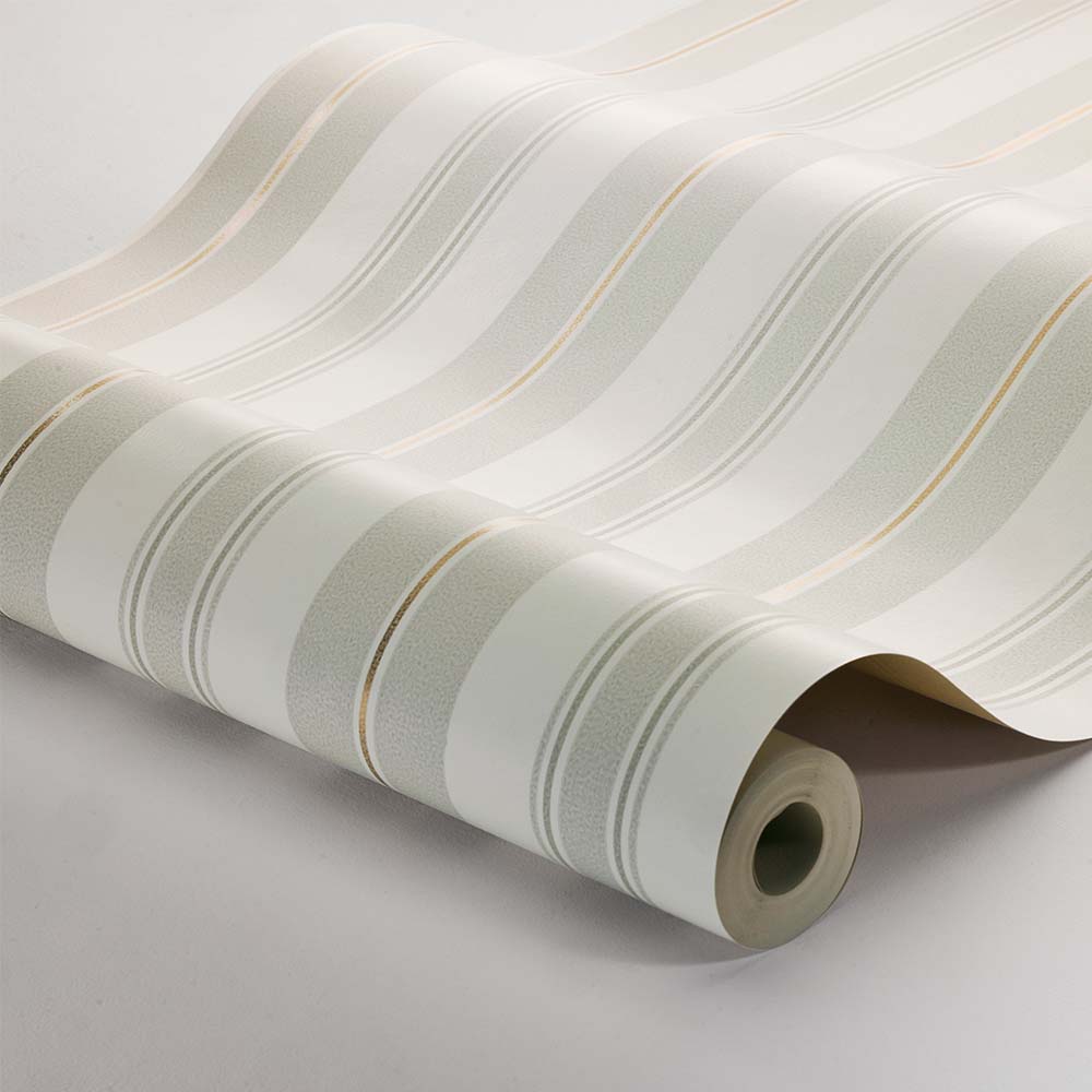 Gustaf Wallpaper - Light Grey/Gold - Boråstapeter - 3277 - Premier Wallcovering